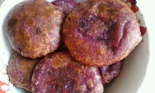香甜紫薯沙包制作方法（家庭自制，营养美味）