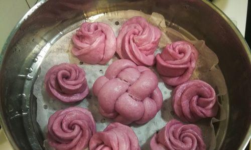 紫薯菊花馒头的制作方法（颜值与健康兼备的营养小食）