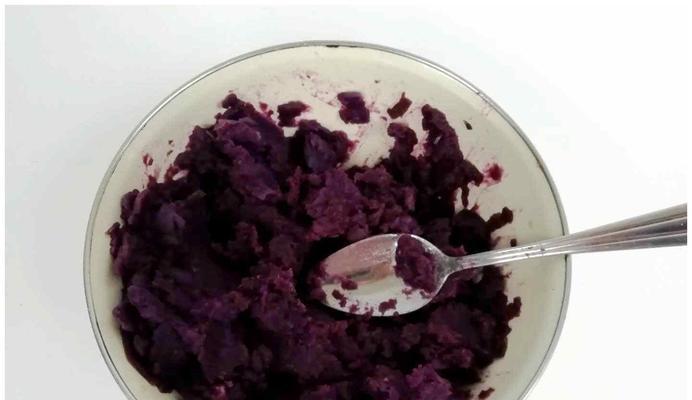 DIY紫薯爆浆奖仙豆糕（美味糕点，自己动手做/紫薯控必备甜点）