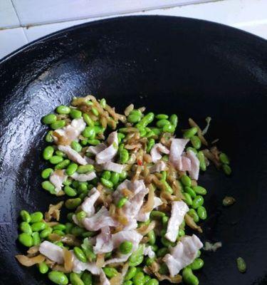 爽口美食-榨菜肉丝炒高粱饭（做法详解，味道美妙，让人回味无穷）