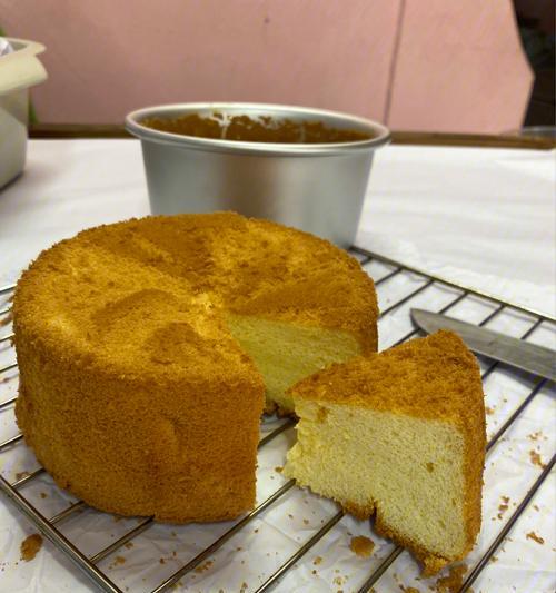 手工制作原味戚风蛋糕杯（细腻口感，健康美味）