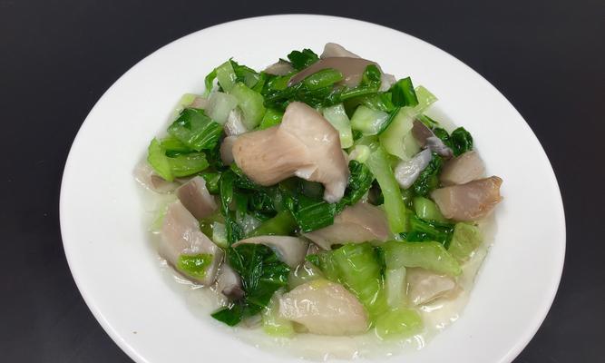 油菜炒鲜蘑，味蕾的盛宴（让鲜蘑的鲜味在油菜中绽放）