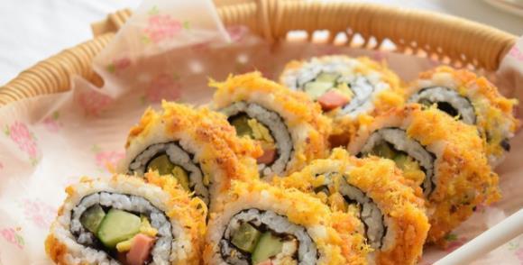 营养五色寿司的制作（健康饮食从餐桌开始，以寿司为例，手把手教你制作）