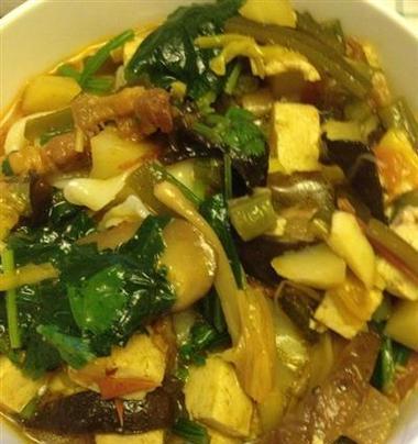 香菇大肉哨子面的制作方法（一道美味营养的家常面条）