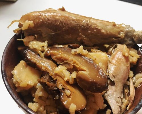 以笋丝香菇炊饭，健康又美味（清爽口感）