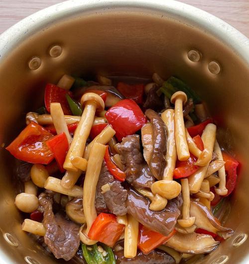 香菇炒牛肉，美味健康的佳肴（15个步骤教你轻松学会）