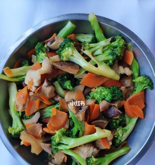 香菇炒胡萝卜的做法（健康美味）