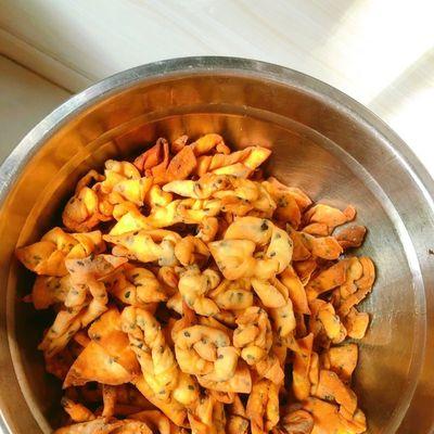香脆麻叶子的制作方法（一道别致美食的制作全过程）