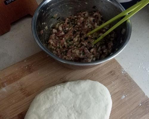 健康美味全麦肉饼（以香葱猪肉馅为主）