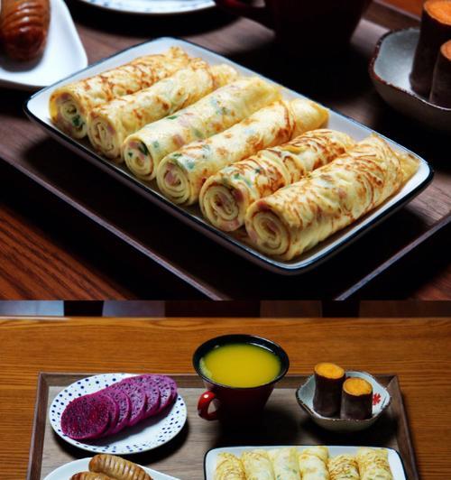 香葱亲子卷的制作方法（一起动手做美食）