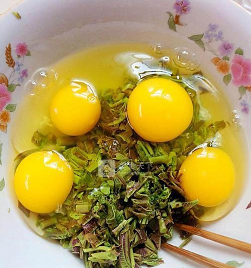 香椿炒鸭蛋的制作方法（传统美食）