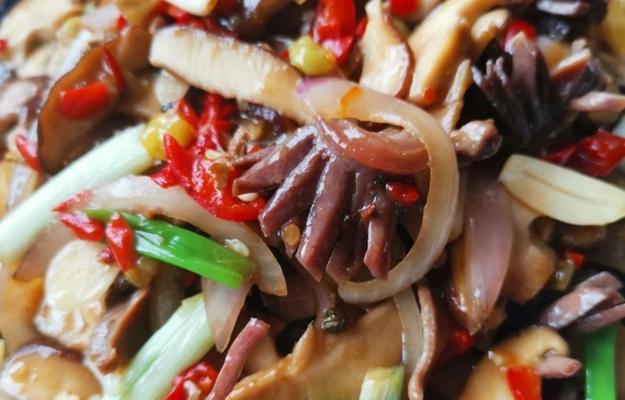 一口鲜香，炒出美味——以香炒鸭胗（家常美食）