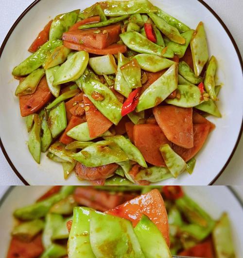 香肠豇豆丁的制作方法（做出美味的香肠豇豆丁）