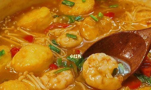 美味煲什锦——虾仁豆腐煲的做法（家庭厨房的健康餐）