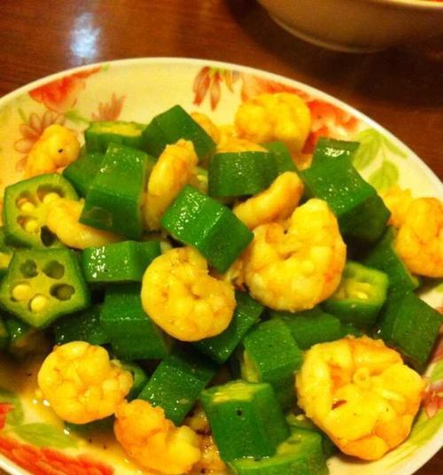 秋葵虾仁炒法（清脆爽口的秋葵搭配鲜美虾仁）