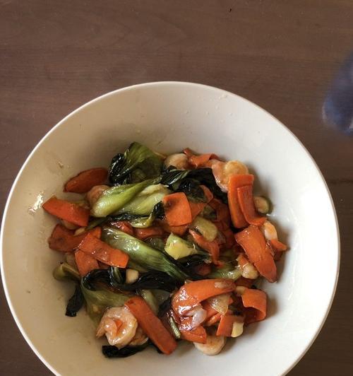 美味健康，以虾仁扒油菜的做法大揭秘（鲜美虾仁+清爽油菜=美味佳肴）