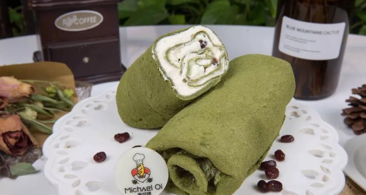网红抹茶毛巾卷的制作方法（轻松DIY）