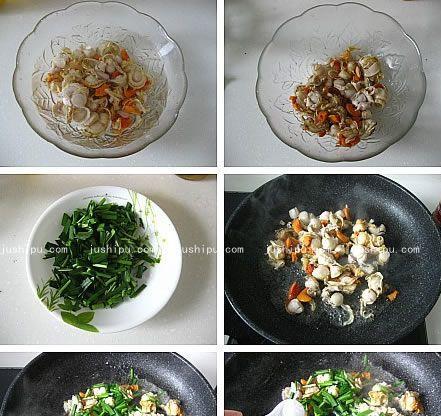 豌豆炒鲜贝（用豌豆营养搭配鲜贝的鲜香美味）