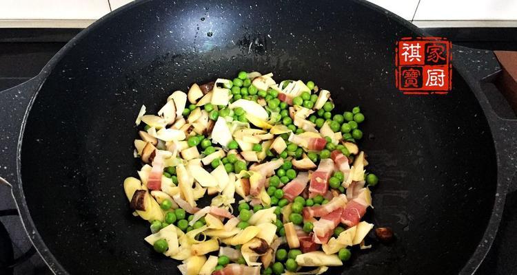 用豌豆贝壳面打造美味佳肴（新鲜豆香）