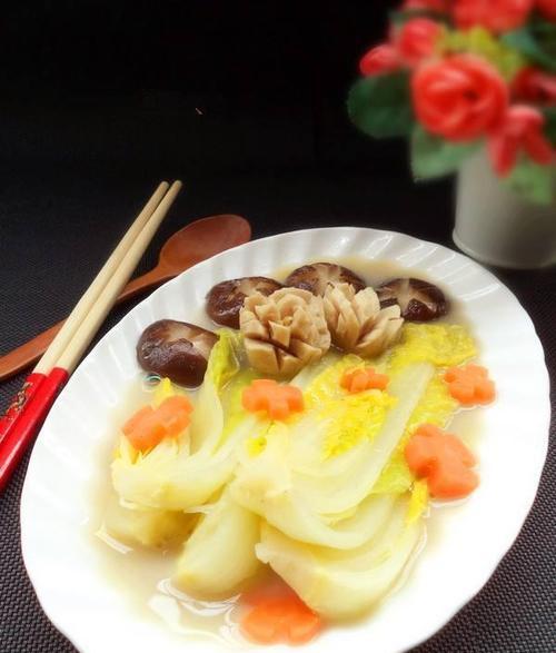 家常美食之娃娃菜肉片（营养丰富）