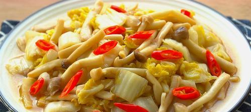 轻松学会娃娃菜炒双鲜（健康美味）