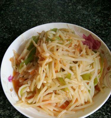 学会做土豆丝口袋饼（一次成功的秘诀）