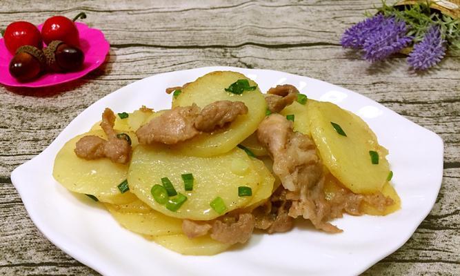 土豆丝炒肉末的做法（家庭美食）
