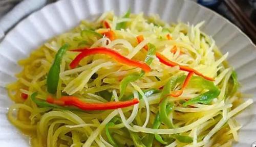 一起来学做土豆丝粑粑吧（家庭美食）