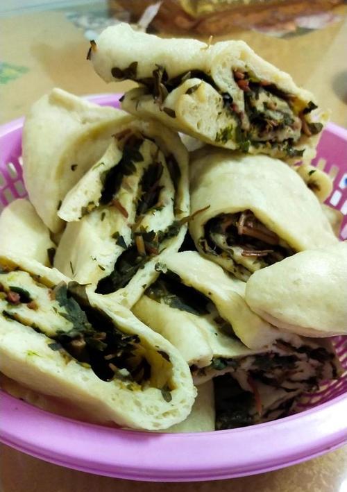 手把手教你做出美味的塌菜馍（传统美食）