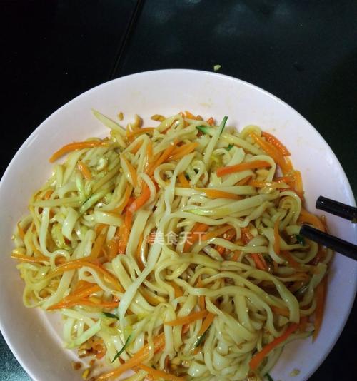 随性拌面，享受美食自由（用新鲜食材）