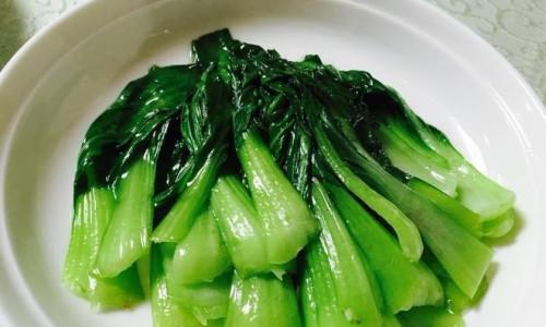 蒜香青江菜的制作方法（家常小炒菜）