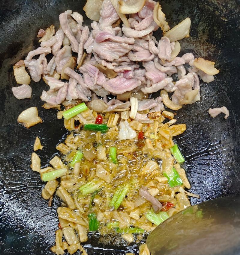 蒜香萝卜干炒肉的制作方法（一道营养美味的家常菜肴）