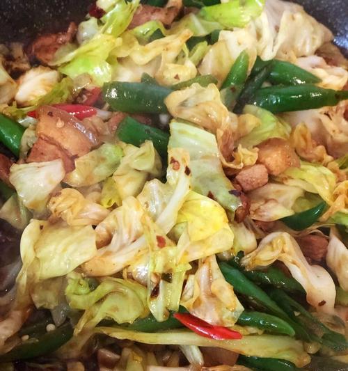 蒜香甘蓝菜丝的做法（健康美味）