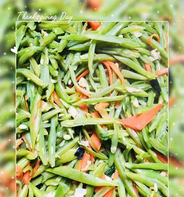 蒜香豆角花的做法（健康美味）
