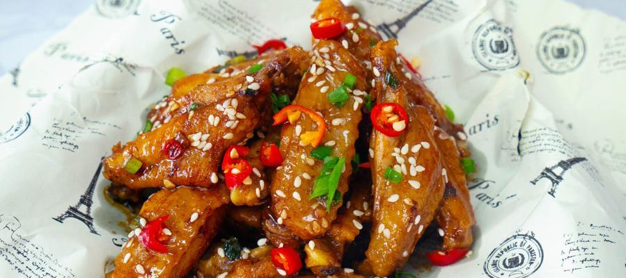 妙手烹制蒜香翅，美味在家也能享（家庭厨房也能做出外卖店同款）