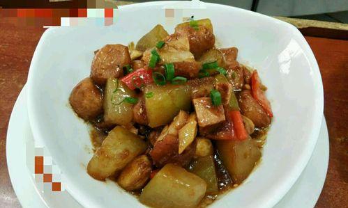 素鸡花生炖鸭，美味的家常菜（传统配方）