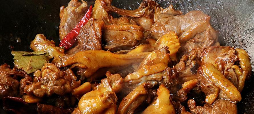 素鸡花生炖鸭，美味的家常菜（传统配方）