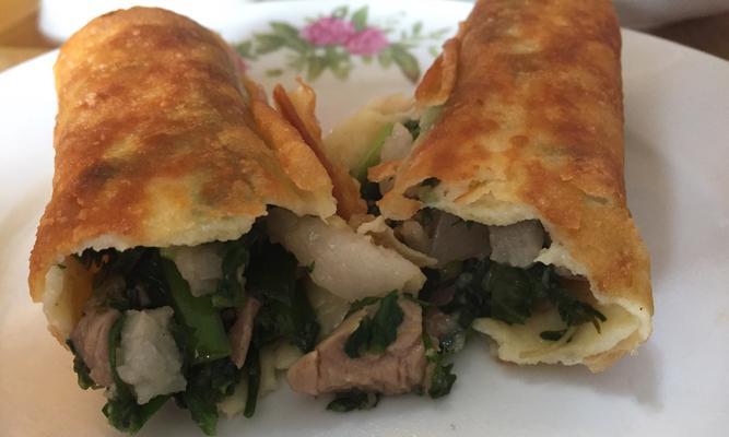 三鲜素春卷的制作方法（家庭厨房里的美味佳肴）