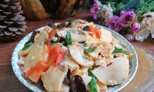 素食佳肴，美味素炒鱼片（快速简单的素炒鱼片做法）