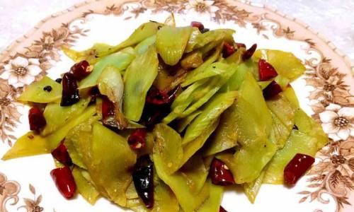 清爽素食主义，来一份素炒莴笋（简单易做）