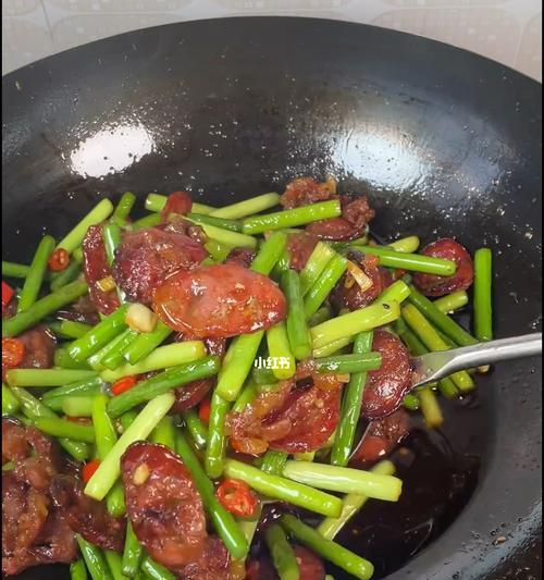 美味炒蒜苔（做法简单）