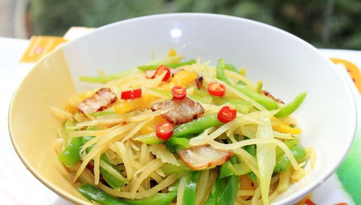 做好素炒四丝，让素食也可以美味可口（掌握好的做法）