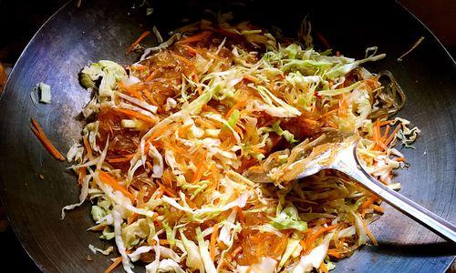 素炒薯杆，美味健康一锅炒（营养丰富）