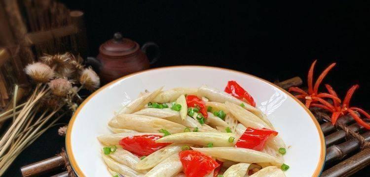 美味又营养的素炒藕尖（以素炒藕尖）