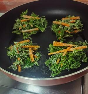 美味素食，炒萝卜叶（以素为主）