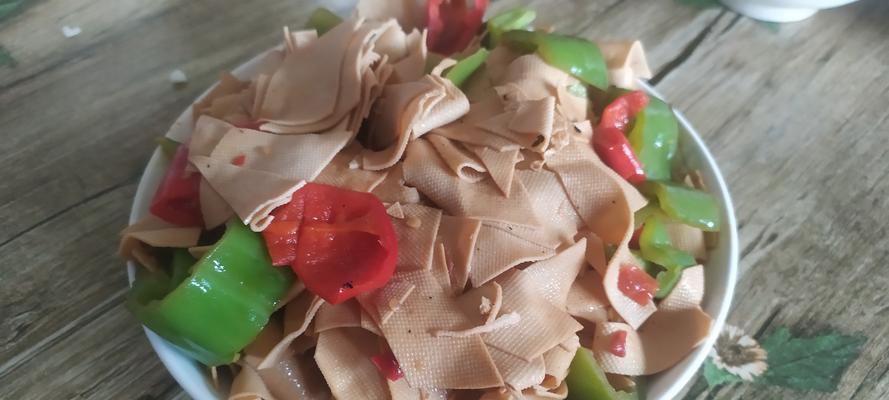 素炒尖椒干豆腐（清爽素食佳选）