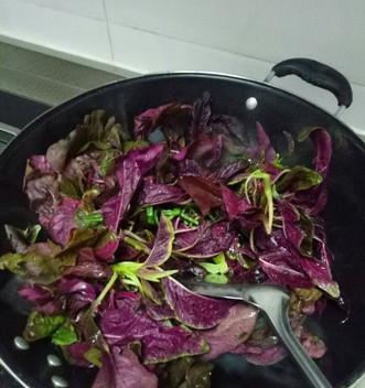 美味又健康的素炒红苋菜（做法详解）