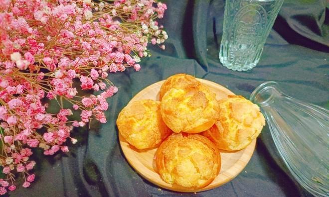 手把手教你做酥皮奶油大泡芙（口感酥脆）