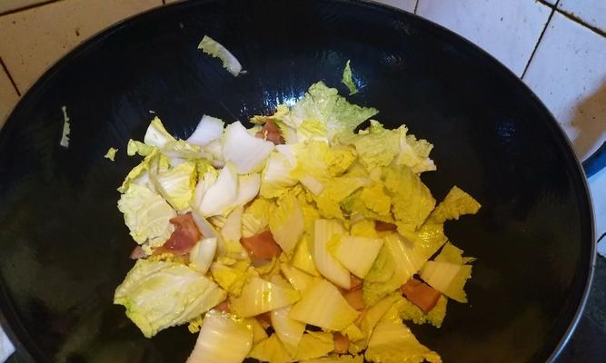 手撕有机娃娃菜的美食之旅（健康有机）