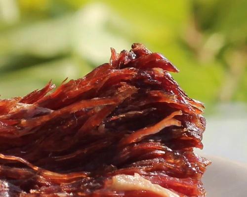 手撕牛肉干的制作方法（自制美味健康）
